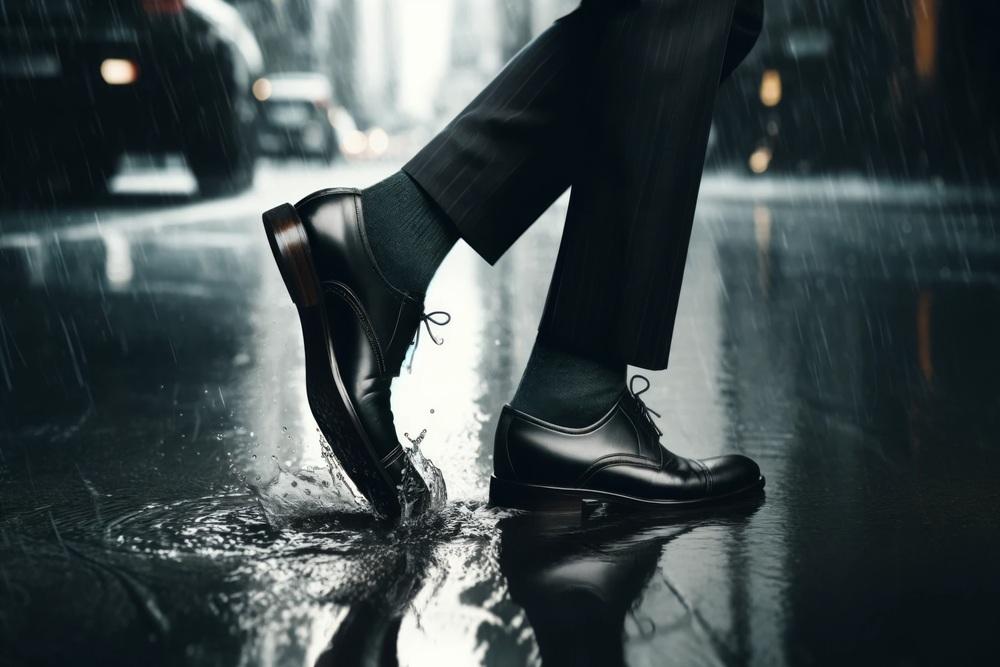 革靴が雨でぬれたときはどうする？正しいお手入れやケアの方法を解説