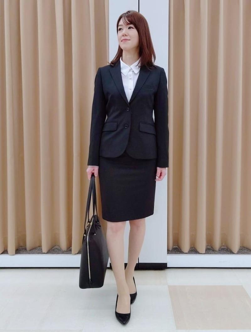 王道のセットアップスーツで好感度アップ