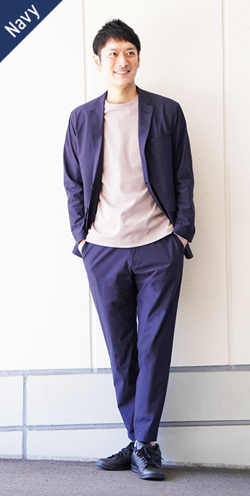 Active work suit Navy