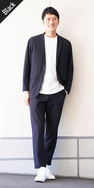 [Online-Only Product] Active work suit Black