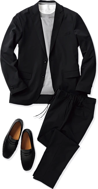 アクティブワークスーツ ブラックの商品イメージ