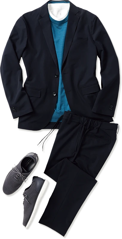 アクティブワークスーツ ネイビーの商品イメージ