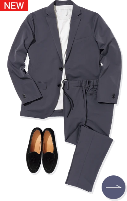 アクティブワークスーツ ブルーグレーの商品イメージ