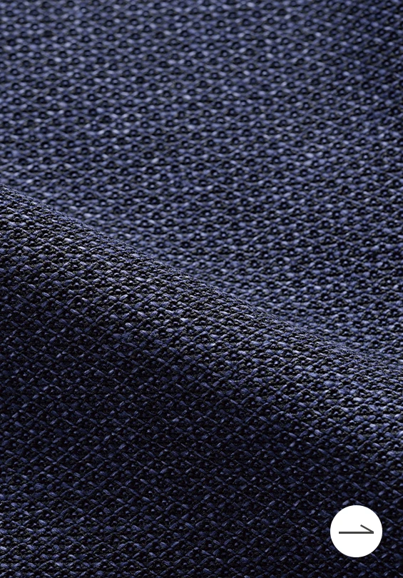 尾州リネン混 エアリーニットジャケット ネイビー 無地の生地のイメージ