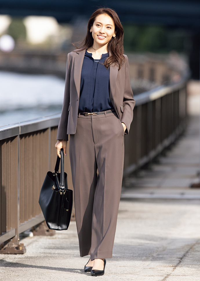 あなたはどっち派 きれいめ派 ちょいカジ派 とことん着まわしセットアップ レディース 特集 Aoki公式通販