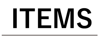 ITEMS