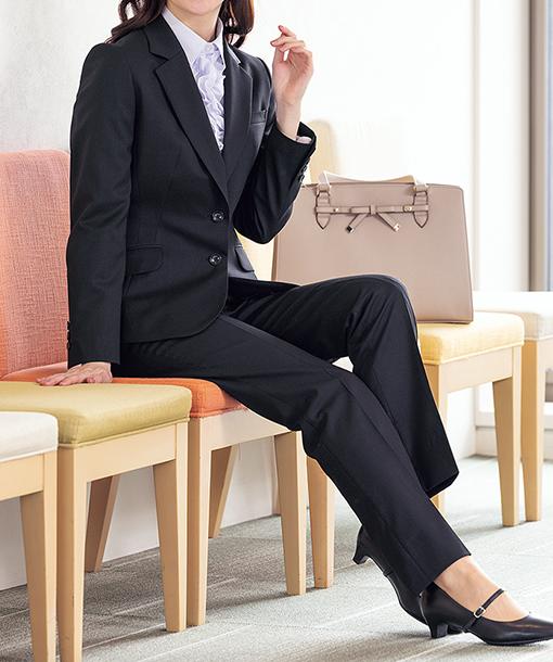 360°キレイ黒無地スーツ