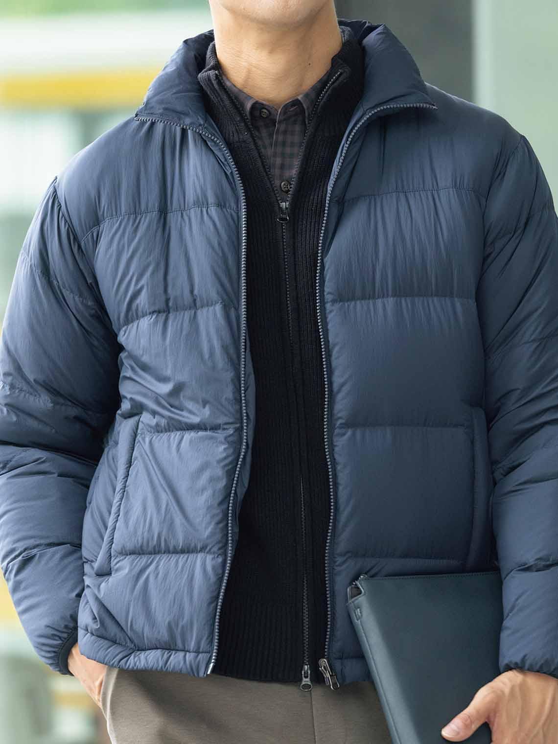 使い勝手の良いダウンジャケットはON/OFF問わず大活躍。