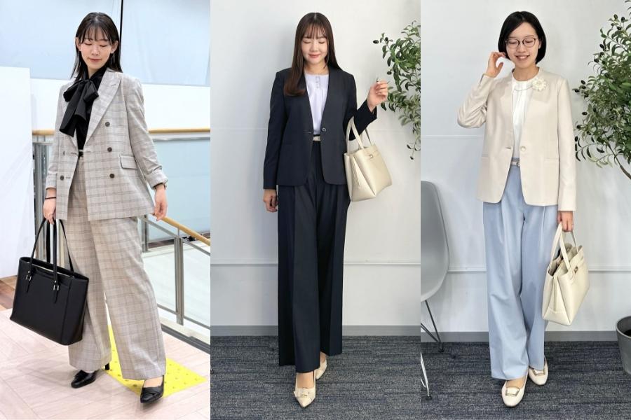 AOKIスタッフもMeWORKを着てみた