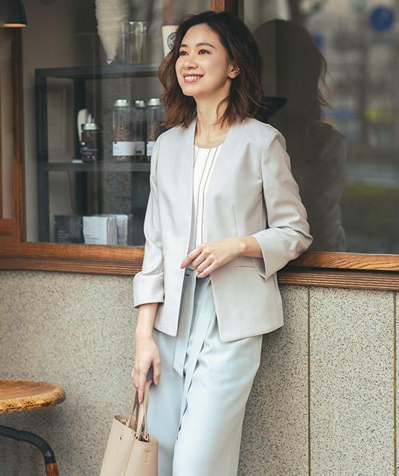 Oggi Jp掲載 あ 働く私をわかってる Aoki新プロジェクトmeworkの洗練 快適な新 お仕事服 特集 Aoki公式通販