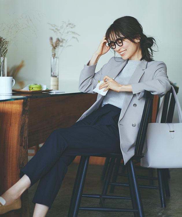 Oggi6月号掲載｜働く私の毎日に、MeWORKの高機能ジャケットを