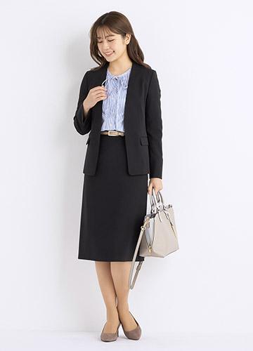 【９号】新品　AOKI×Oggi コラボスーツ　セットアップ Oggi12月掲載｜Oggi&MeWORKコラボセットアップできました