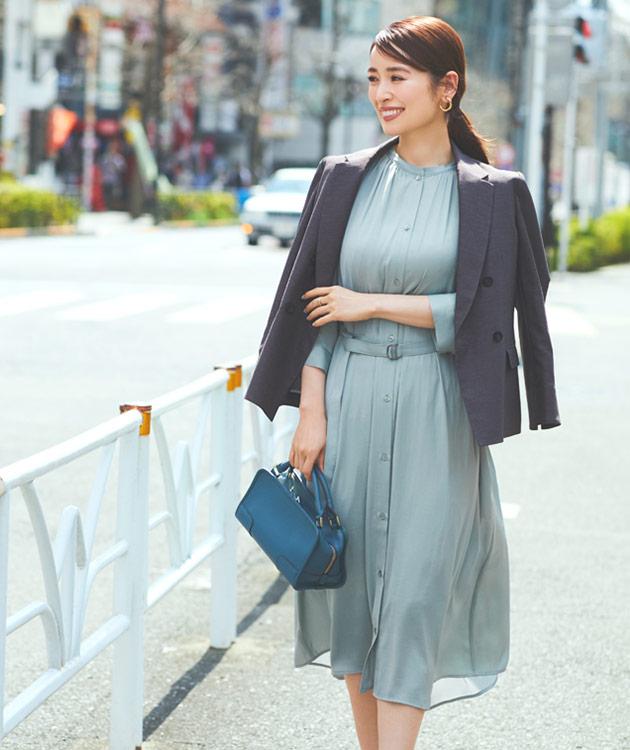 Oggi4月掲載｜MeWORKの仕事服で「かっこいい私」らしく！ | 特集