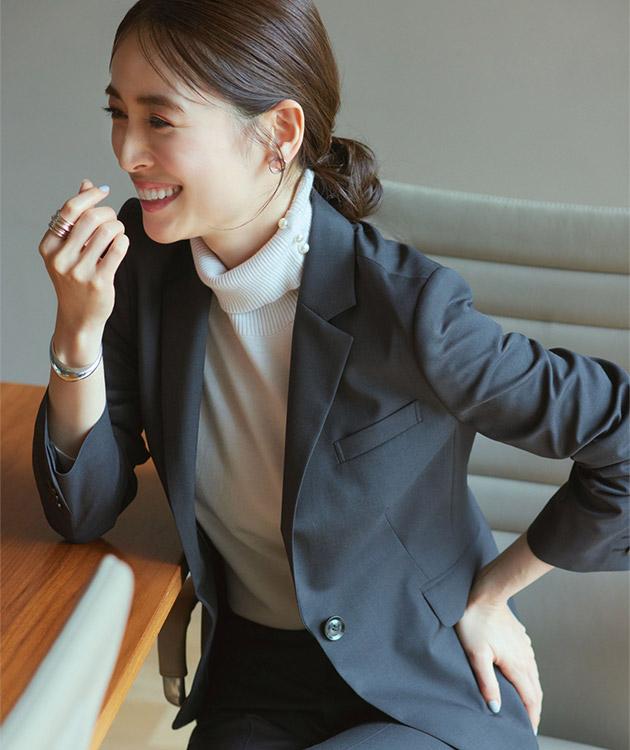 泉里香 周りと差をつける主役級の涼しげフェミニンスタイル