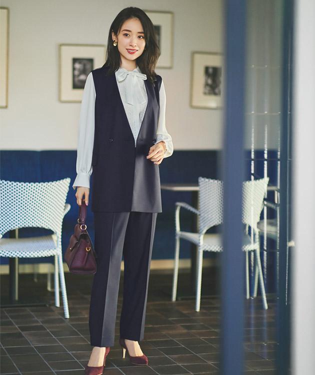 クラシックなレストランは大人かわいい装いで