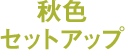 秋色セットアップ