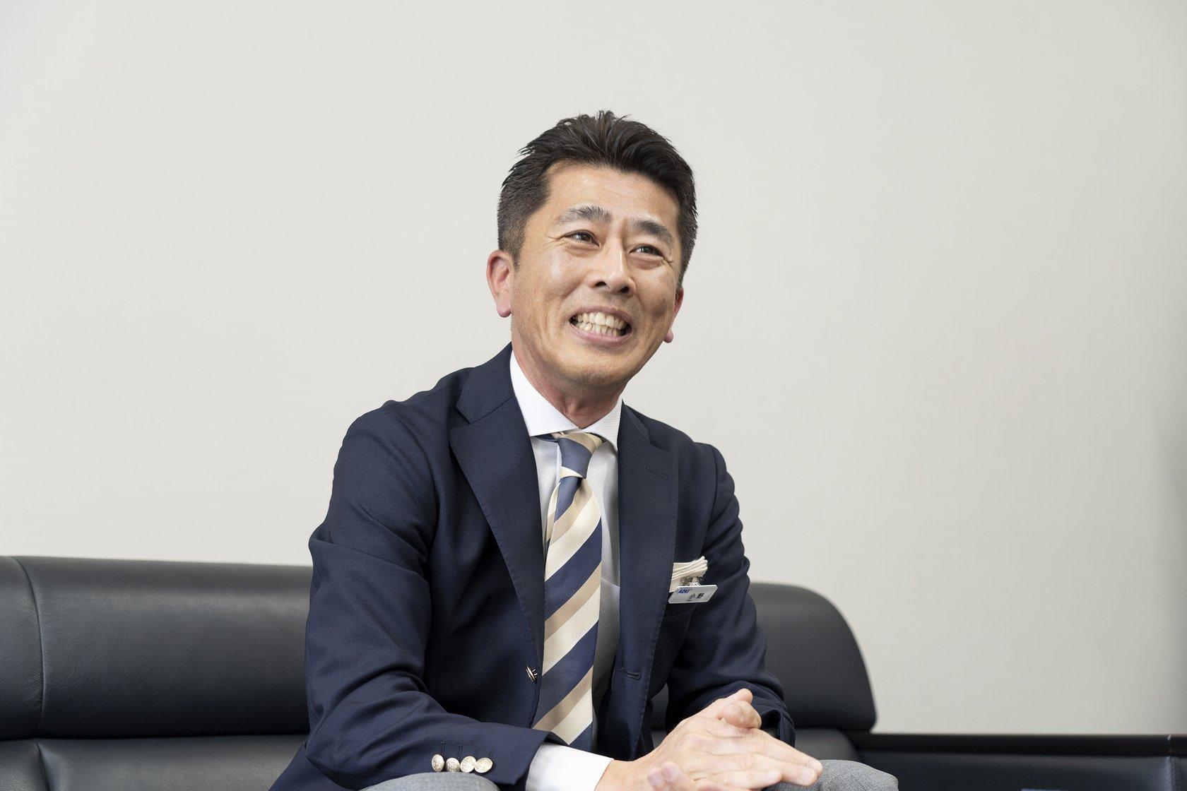 法人営業の経験豊富なAOKIスタッフ 小野太郎さん