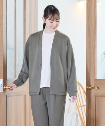 リカバリーケアプラス ラウンジ カーディガン
