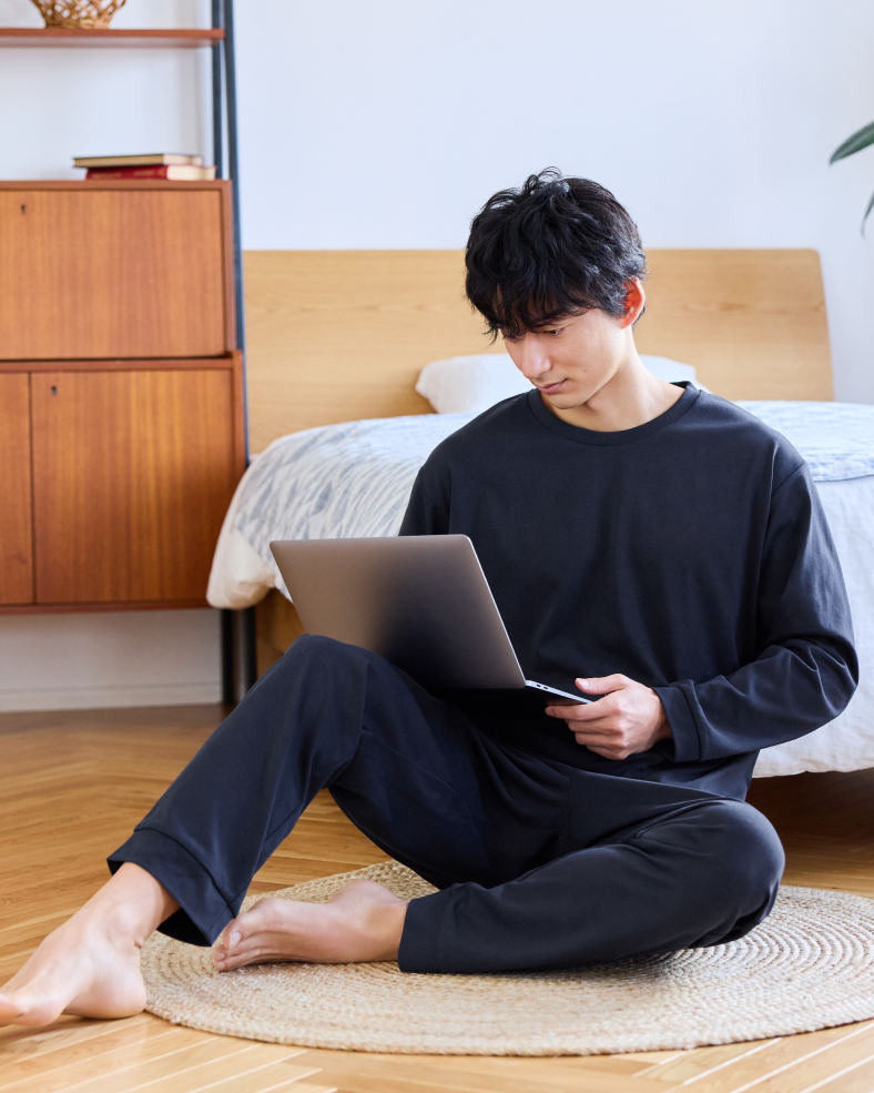 リカバリーケアプラス ルームウェア 長袖&ロングパンツ