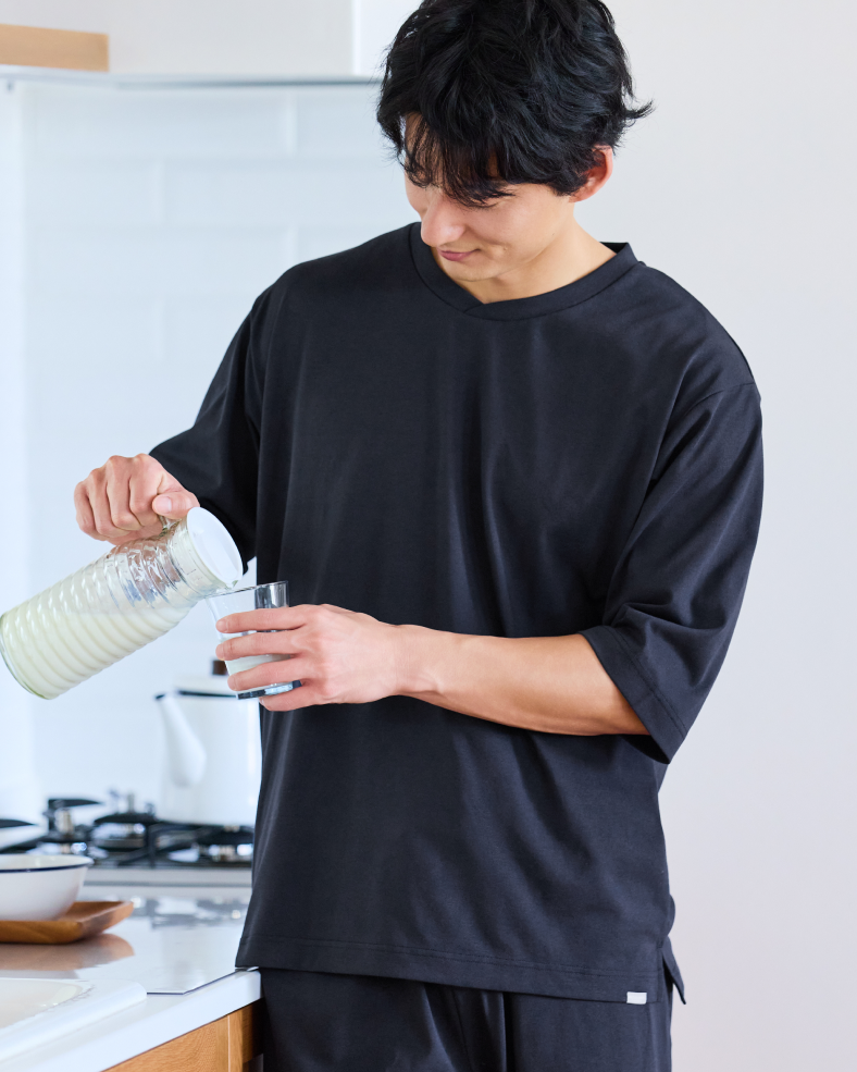 リカバリーケアプラス ルームウェア 五分袖&七分丈パンツ