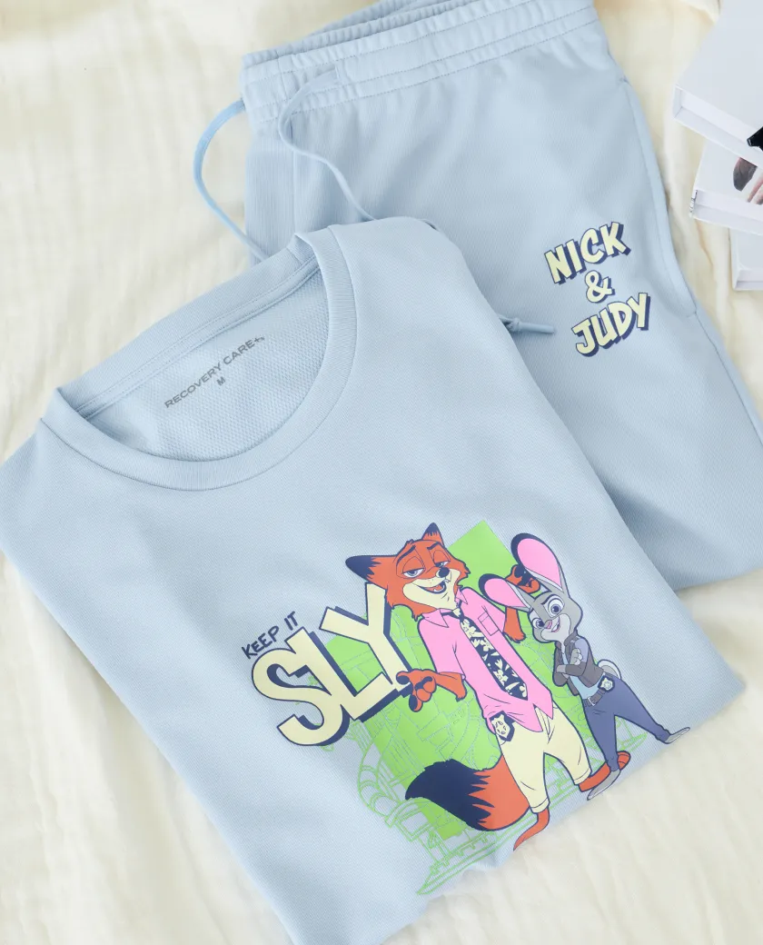 メッシュタイプ 半袖&ハーフパンツ Disneyデザイン