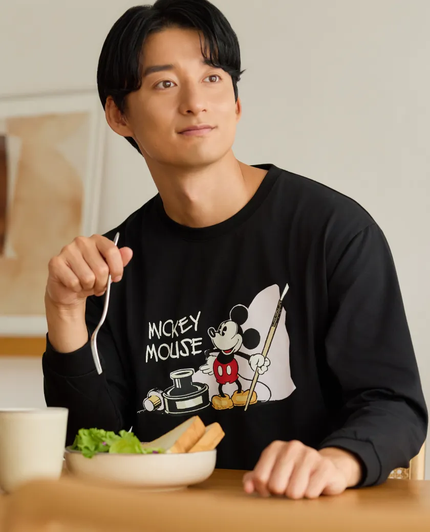 リカバリーウェア オールシーズンタイプ 長袖&ロングパンツDisneyデザイン