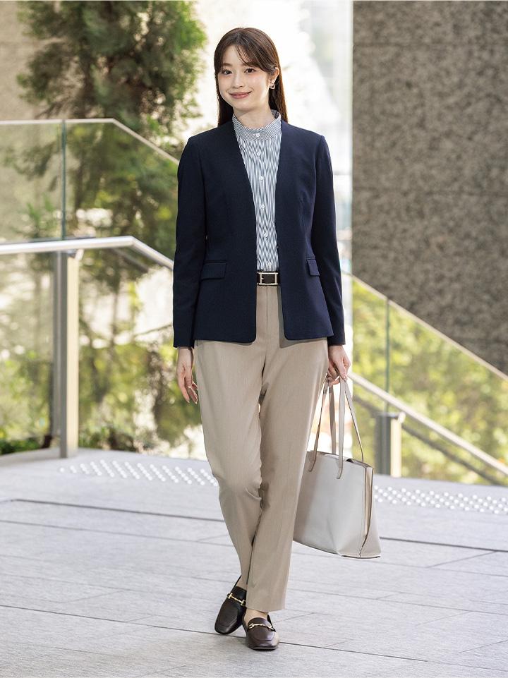 ジャケット＋ボトムスタイル