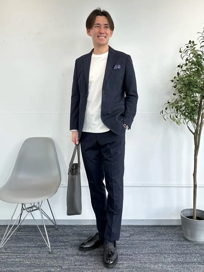 男性のコーディネート例