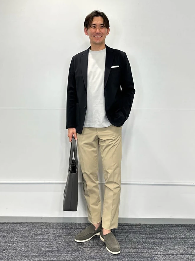 男性のコーディネート例