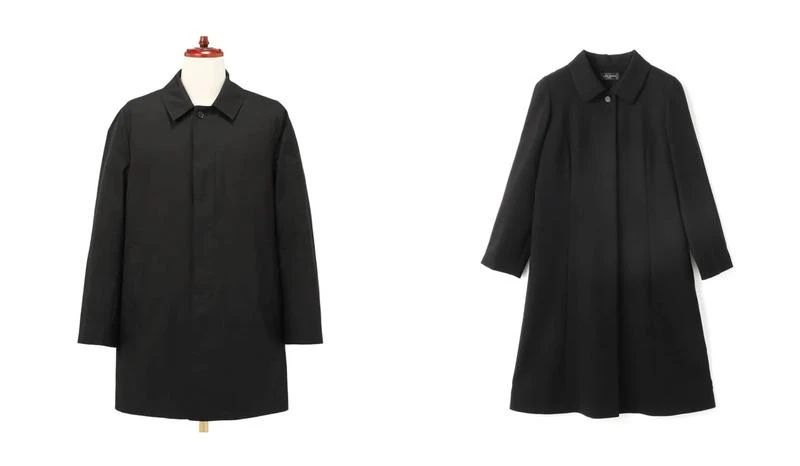 ステンカラーコート