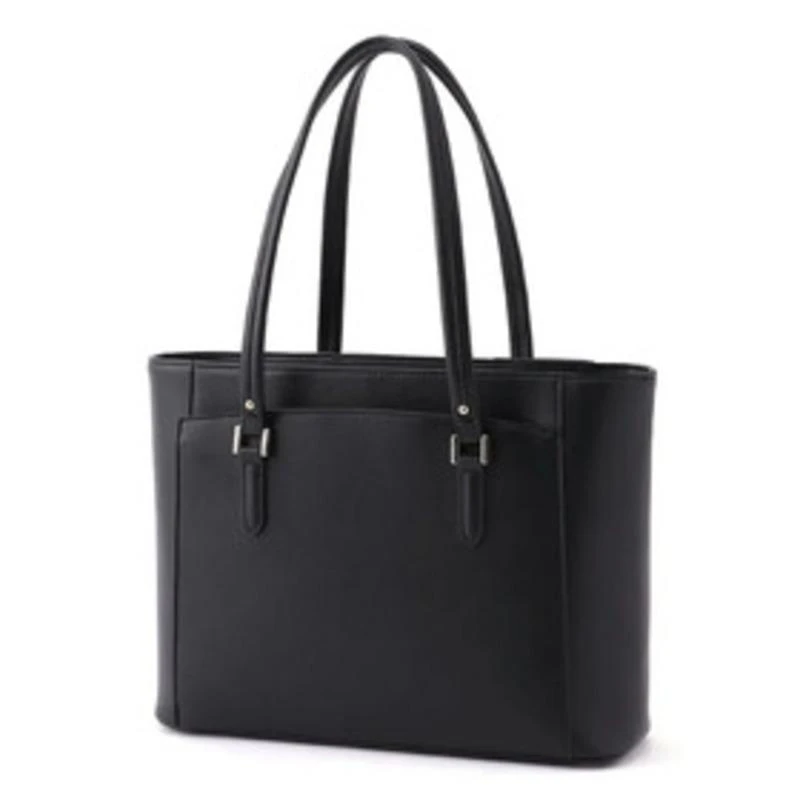 【私服向け】多機能ポケット付き！きれいめなトートバッグ