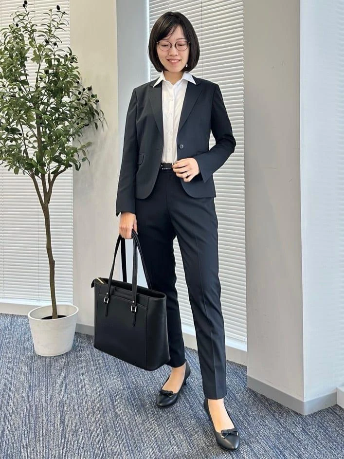 クロップドデザインでアクティブな印象に