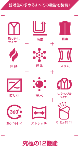 究極の就活コート