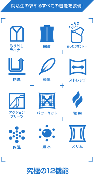 究極の就活コート