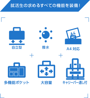 究極の就活バッグ