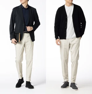 きちんとでもカジュアルでも使いやすい