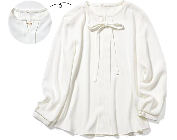 4WAYアクセサリーつきブラウス