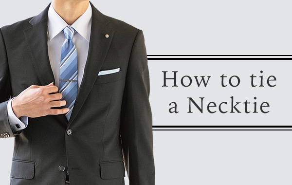 Easy even for beginners! How to Tie a Necktie Lecture