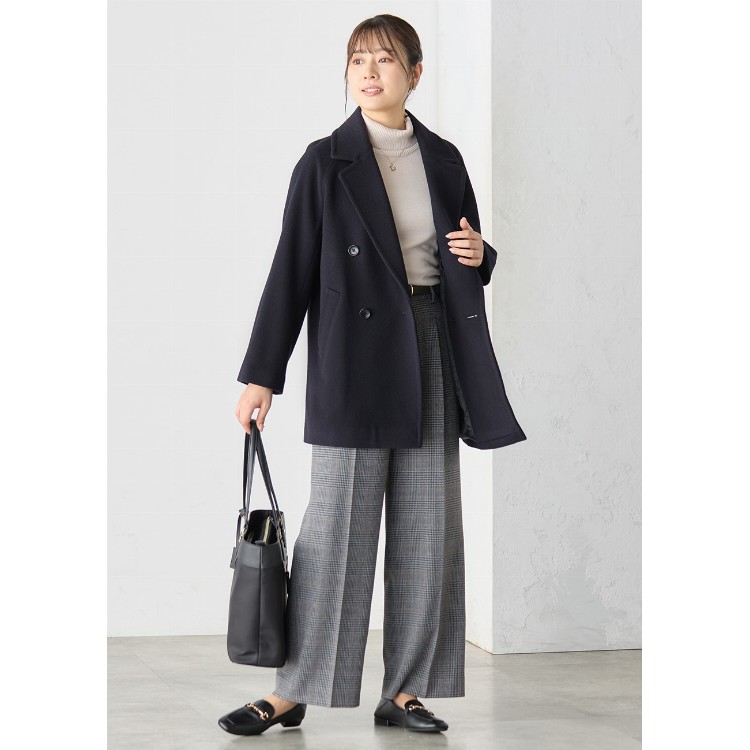 ≪MERY11月掲載≫ ツイードストレッチ ダブルジャケット
