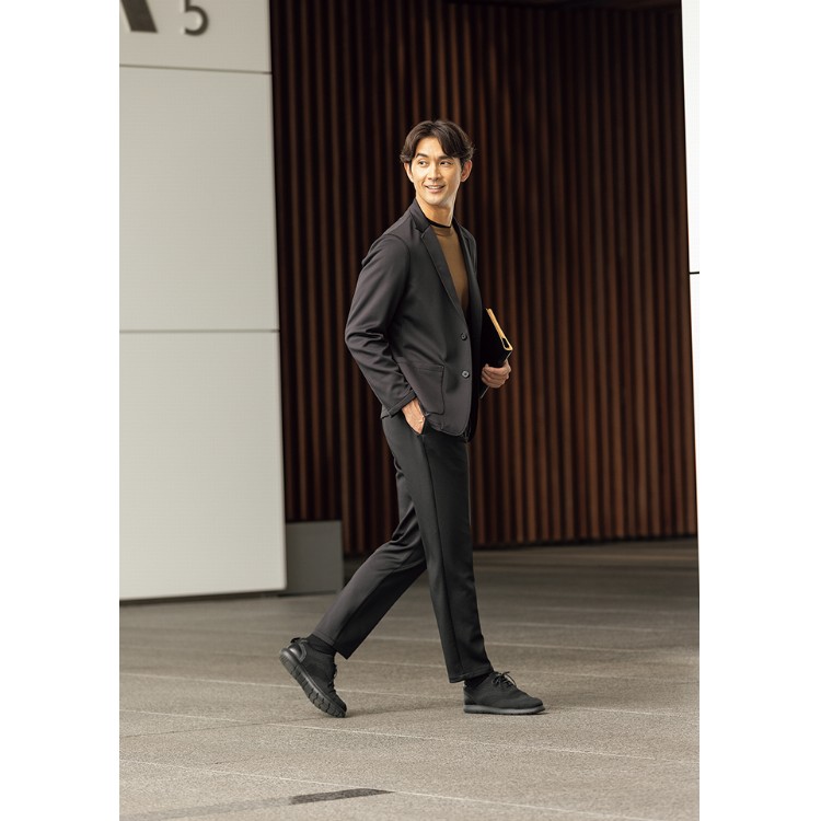 パジャマスーツ】スタンダードジャケット 黒 セットアップ着用可【AOKI