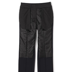 リサイクル素材使用 ストレッチスーツ 紺ストライプ JOURNAL WORKS ベーシック