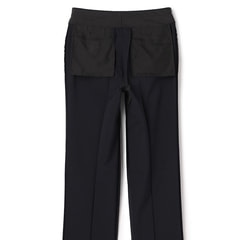 リサイクル素材使用 ストレッチスーツ 紺ストライプ JOURNAL WORKS ベーシック