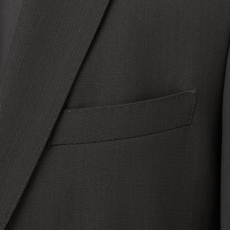 上質スリムストレッチスーツ ミディアムグレーピンヘッド MAJI スリム