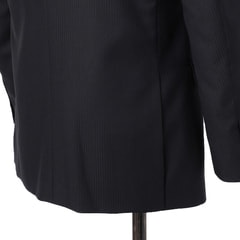 WEB限定商品】日本製 REDA 上質ウールスーツ 段返り3つボタン 紺シャド