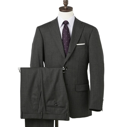 【超美品】黒スーツ×スラックス2本 発送在庫あり】【BL/4S WORK】【WEB限定】【年間】2釦シングル