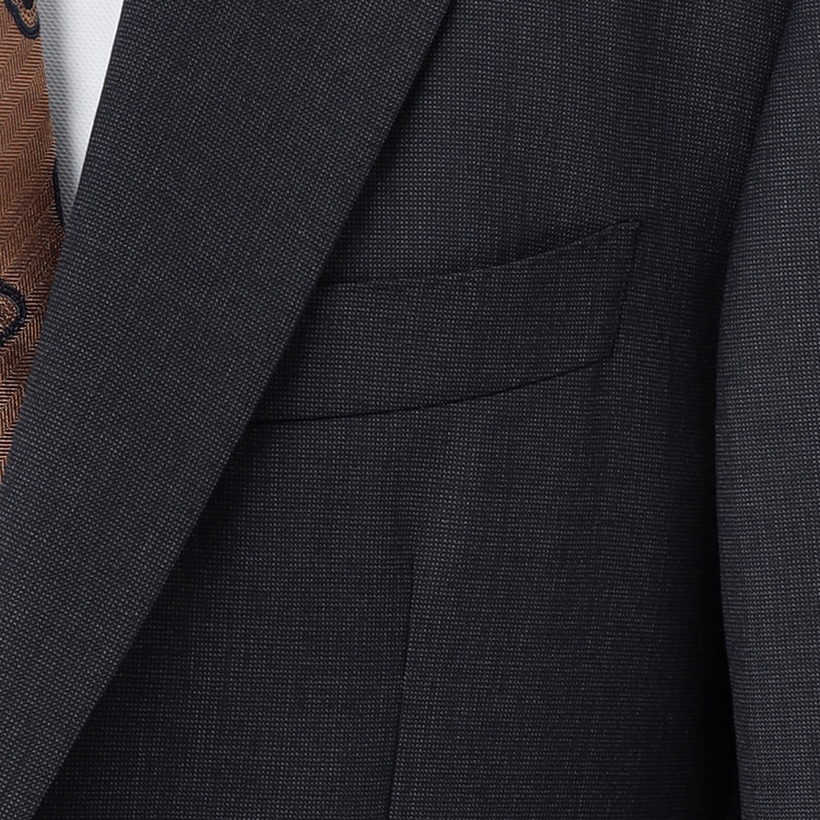 特価】【WEB限定商品】日本製 REDA 上質ウールスーツ 紺ピンヘッド