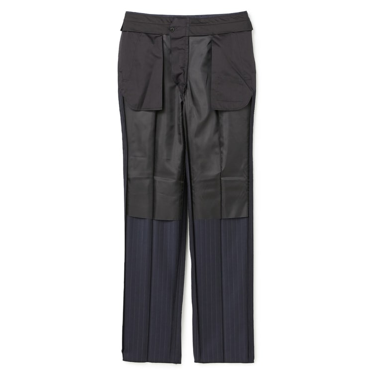 特価】【WEB限定商品】日本製 REDA 上質ウールスーツ 紺ストライプ