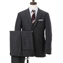 WEB限定商品】上質ウールブレンドスーツ ミディアムグレー