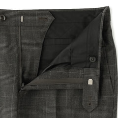 特別セール商品】【WEB限定商品】日本製 上質ウールブレンドスーツ 茶