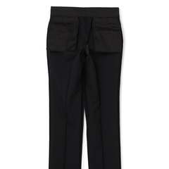 スーパーストレッチ 防しわ 黒シャドーストライプ柄スーツ LES